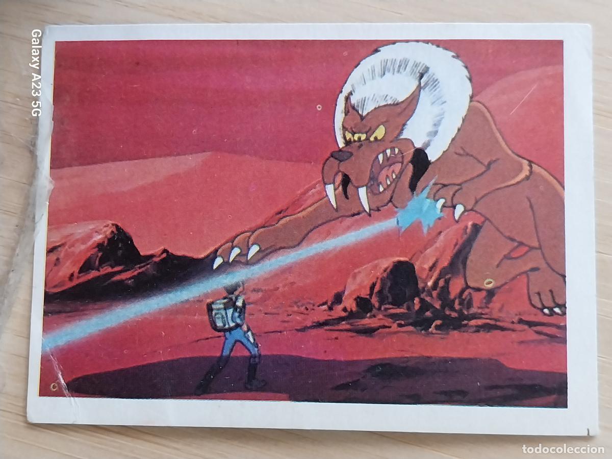 Coleccionismo cromos antiguos: ERASE UNA VEZ EL ESPACIO A&Ntilde;O 1982 ED ESTE CROMO 74 RECUPERADO ORIGINAL