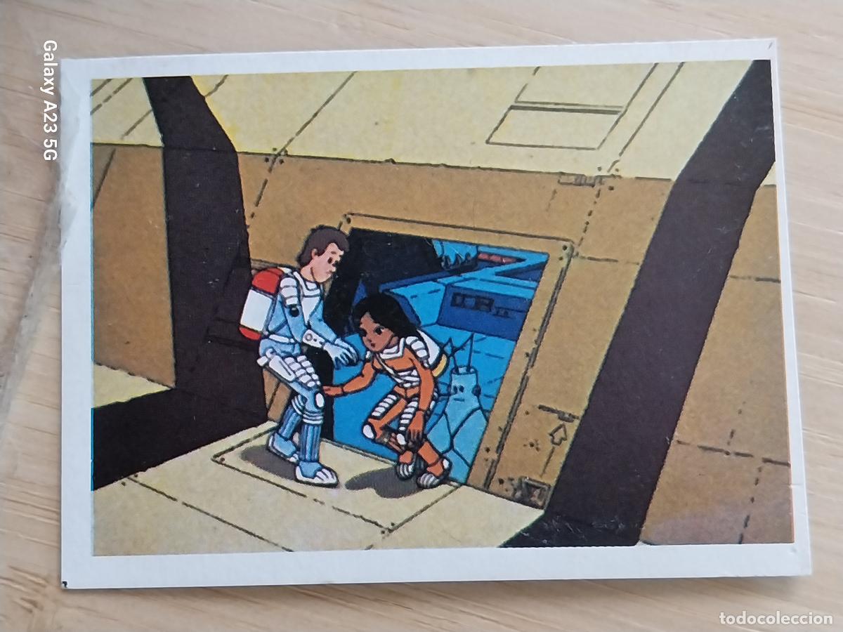 Coleccionismo cromos antiguos: ERASE UNA VEZ EL ESPACIO A&Ntilde;O 1982 ED ESTE CROMO 71 RECUPERADO ORIGINAL