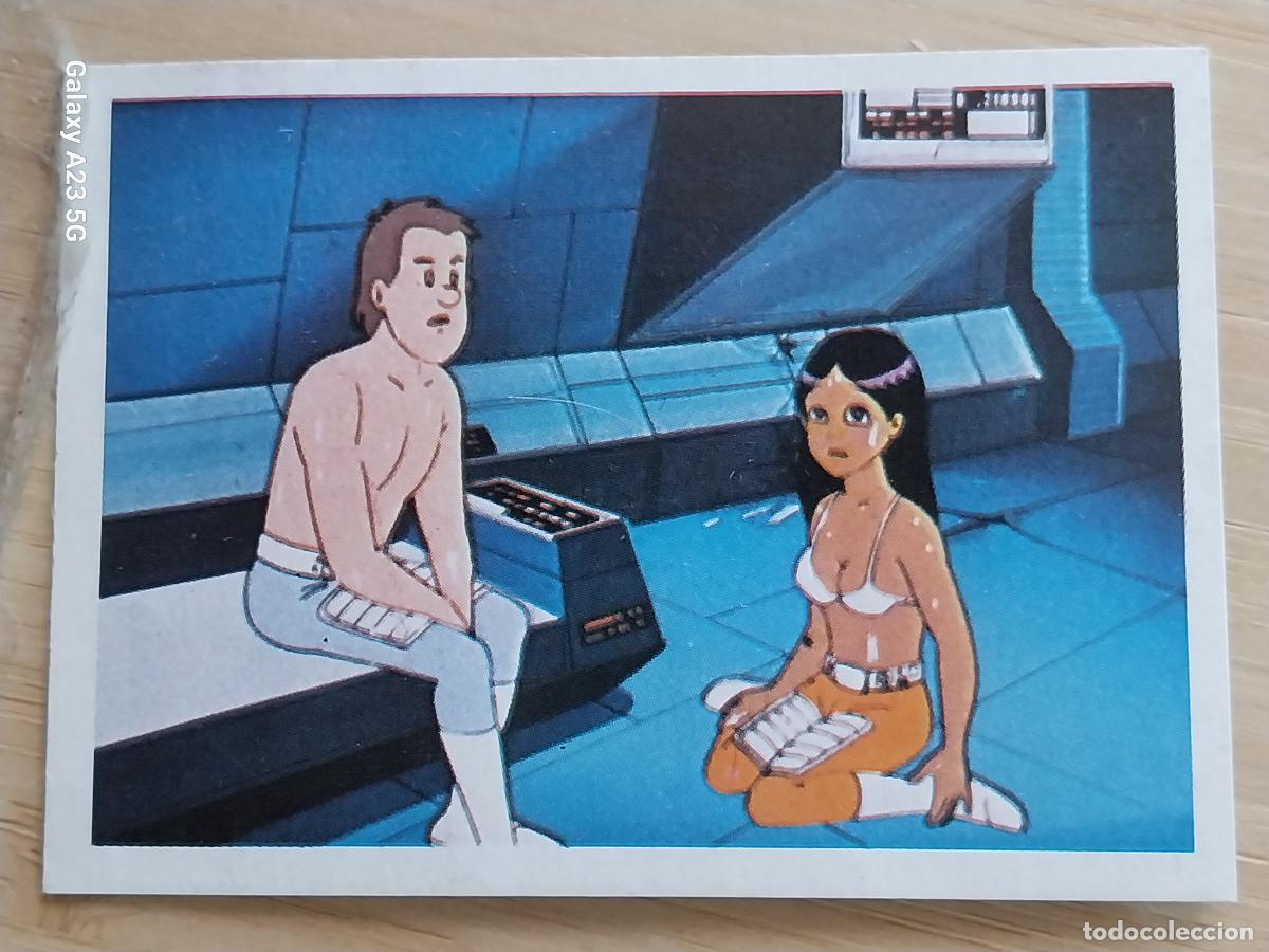 Coleccionismo cromos antiguos: ERASE UNA VEZ EL ESPACIO A&Ntilde;O 1982 ED ESTE CROMO 70 RECUPERADO ORIGINAL