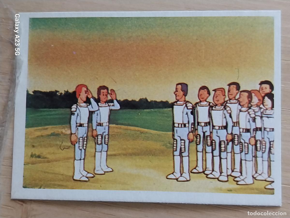 Coleccionismo cromos antiguos: ERASE UNA VEZ EL ESPACIO A&Ntilde;O 1982 ED ESTE CROMO 63 RECUPERADO ORIGINAL