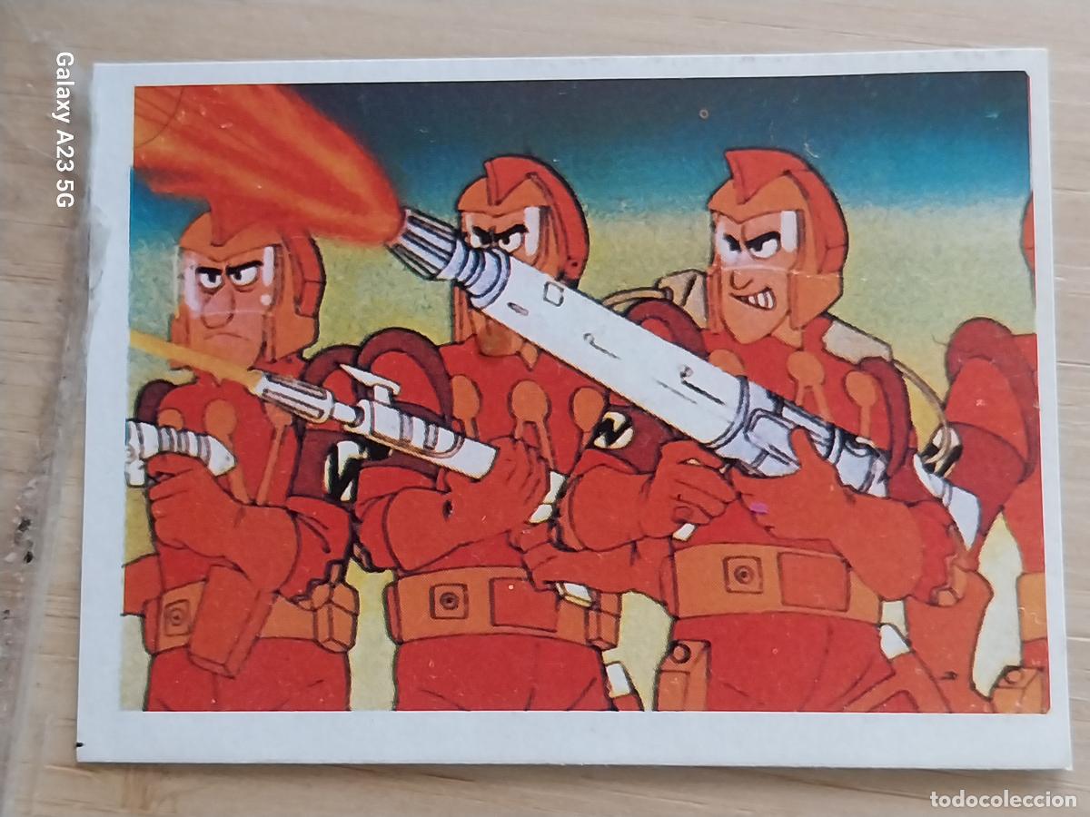 Coleccionismo cromos antiguos: ERASE UNA VEZ EL ESPACIO A&Ntilde;O 1982 ED ESTE CROMO 56 RECUPERADO ORIGINAL