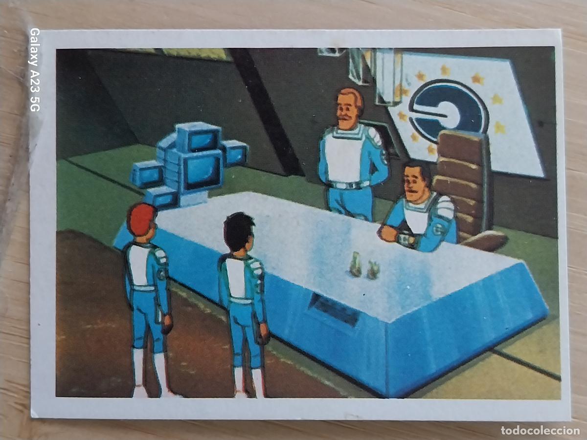 Coleccionismo cromos antiguos: ERASE UNA VEZ EL ESPACIO A&Ntilde;O 1982 ED ESTE CROMO 48 RECUPERADO ORIGINAL