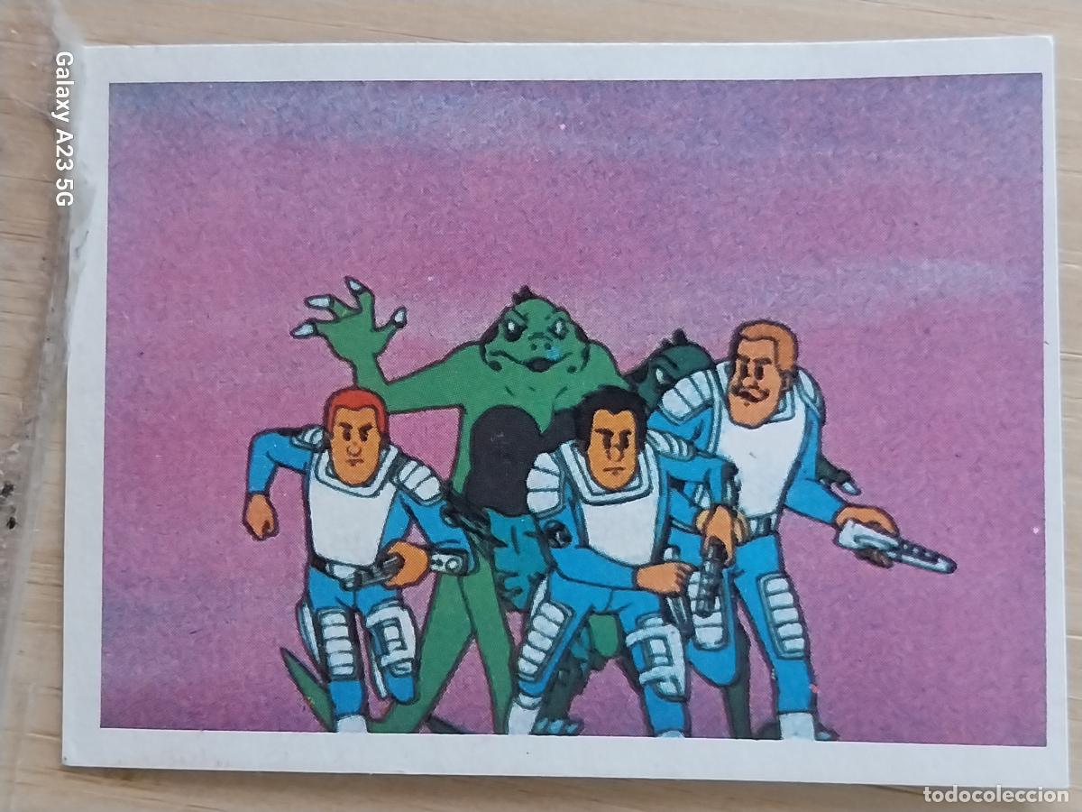 Coleccionismo cromos antiguos: ERASE UNA VEZ EL ESPACIO A&Ntilde;O 1982 ED ESTE CROMO 46 RECUPERADO ORIGINAL