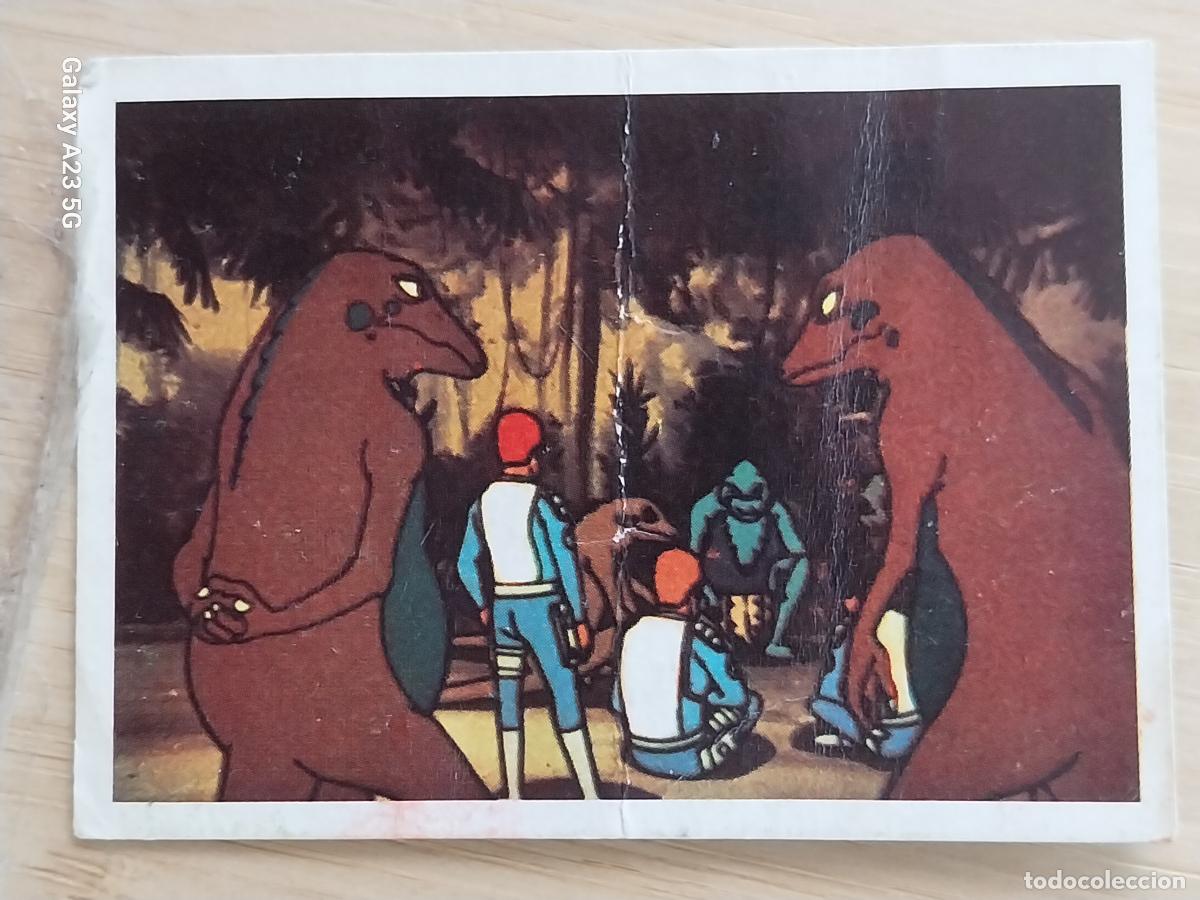 Coleccionismo cromos antiguos: ERASE UNA VEZ EL ESPACIO A&Ntilde;O 1982 ED ESTE CROMO 43 RECUPERADO ORIGINAL