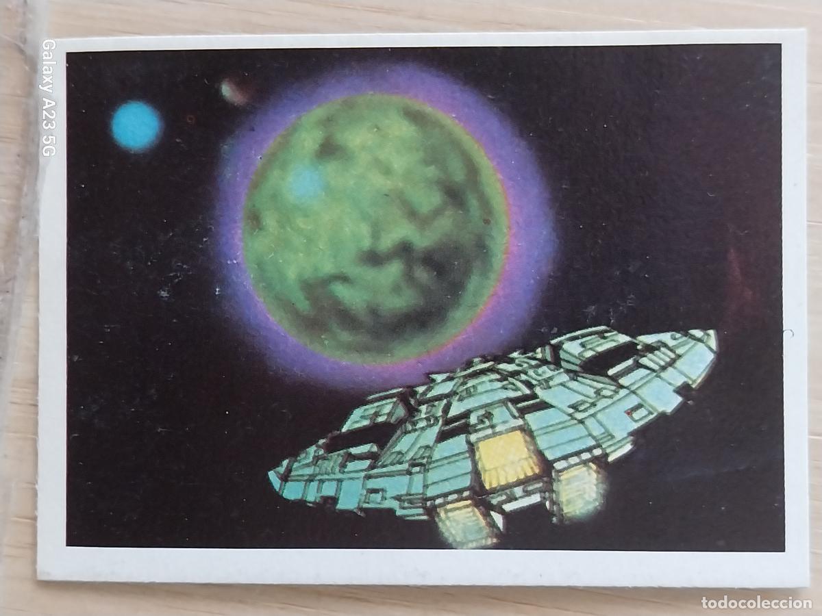 Coleccionismo cromos antiguos: ERASE UNA VEZ EL ESPACIO A&Ntilde;O 1982 ED ESTE CROMO 37 RECUPERADO ORIGINAL