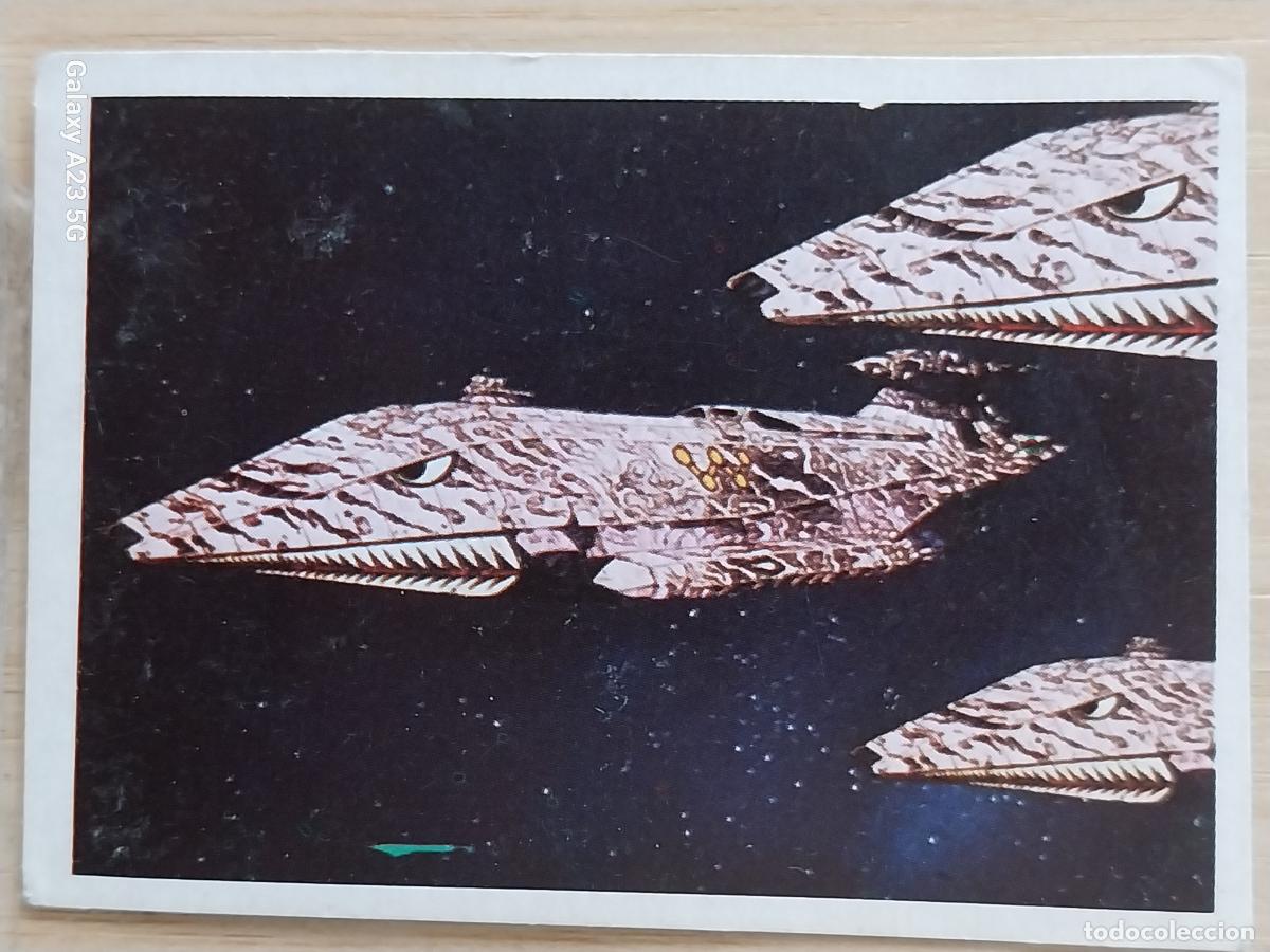 Colecionismo Cromos antigos: ERASE UNA VEZ EL ESPACIO A&Ntilde;O 1982 ED ESTE CROMO 34 RECUPERADO ORIGINAL