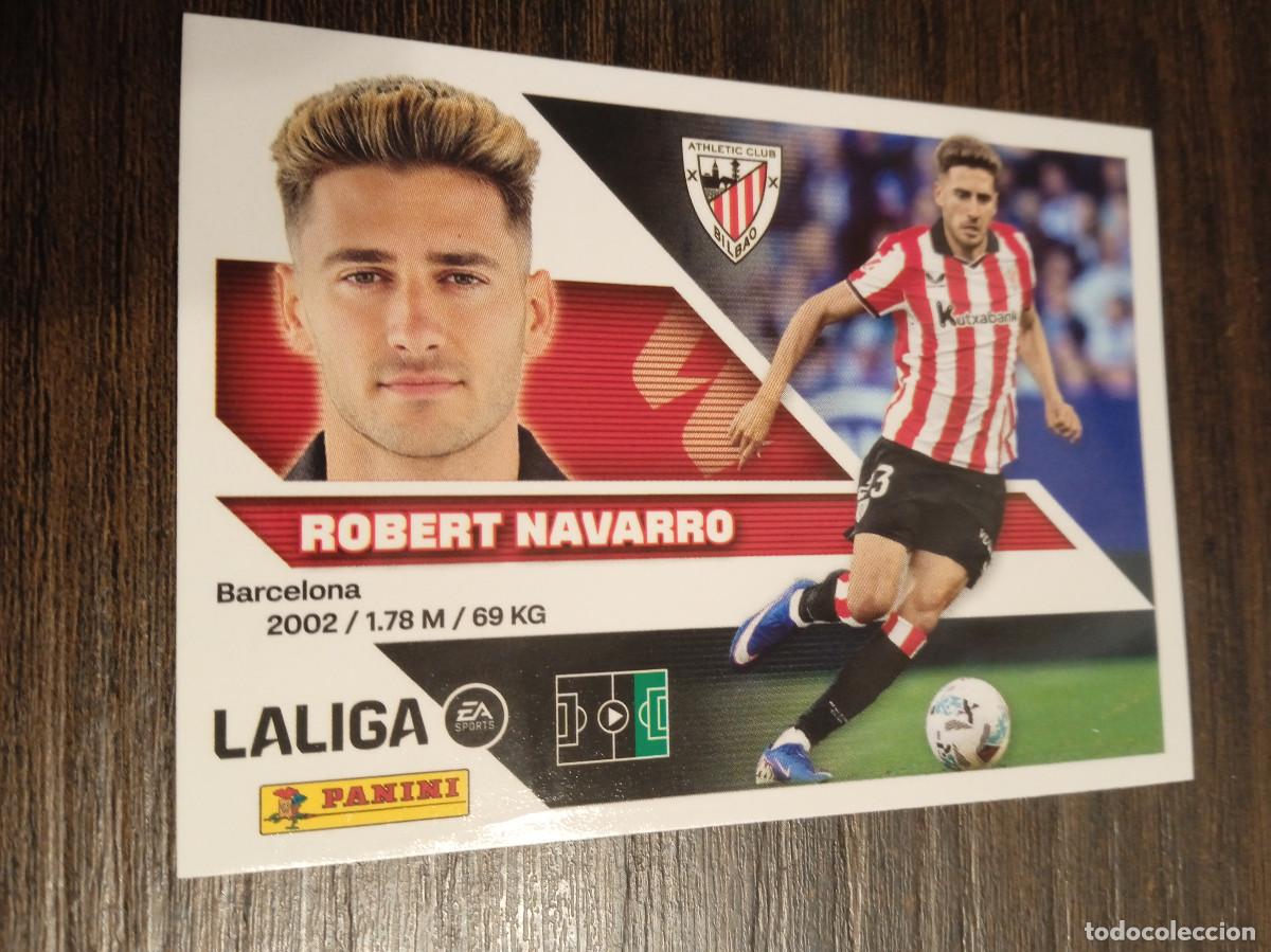Coleccionismo cromos antiguos: Cromo Panini Liga Este 2026/2027 26/27 Athletic Club Robert Navarro 17 B