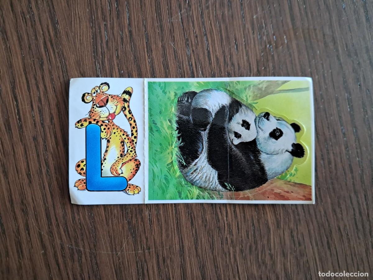 Coleccionismo cromos antiguos: CROMO DE BOLLYCAO - FAUNA EN PELIGRO - N&ordm; 22 PANDA - NUEVA SIN USO