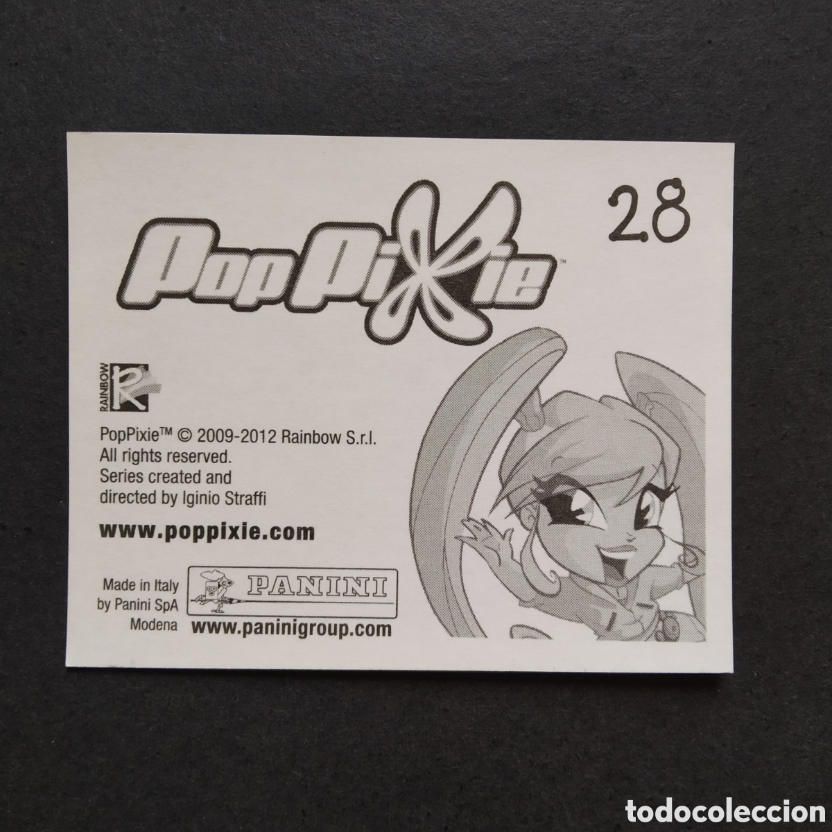 Coleccionismo cromos antiguos: CROMO - N&ordm; 028 - POP PIXIE - PANINI - A&Ntilde;O 2012 - Foto 2