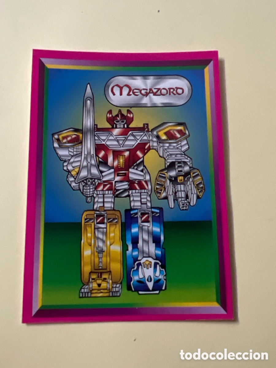 Coleccionismo cromos antiguos: E159. cromo power rangers ed este 1994 n 160 MEGAZORD