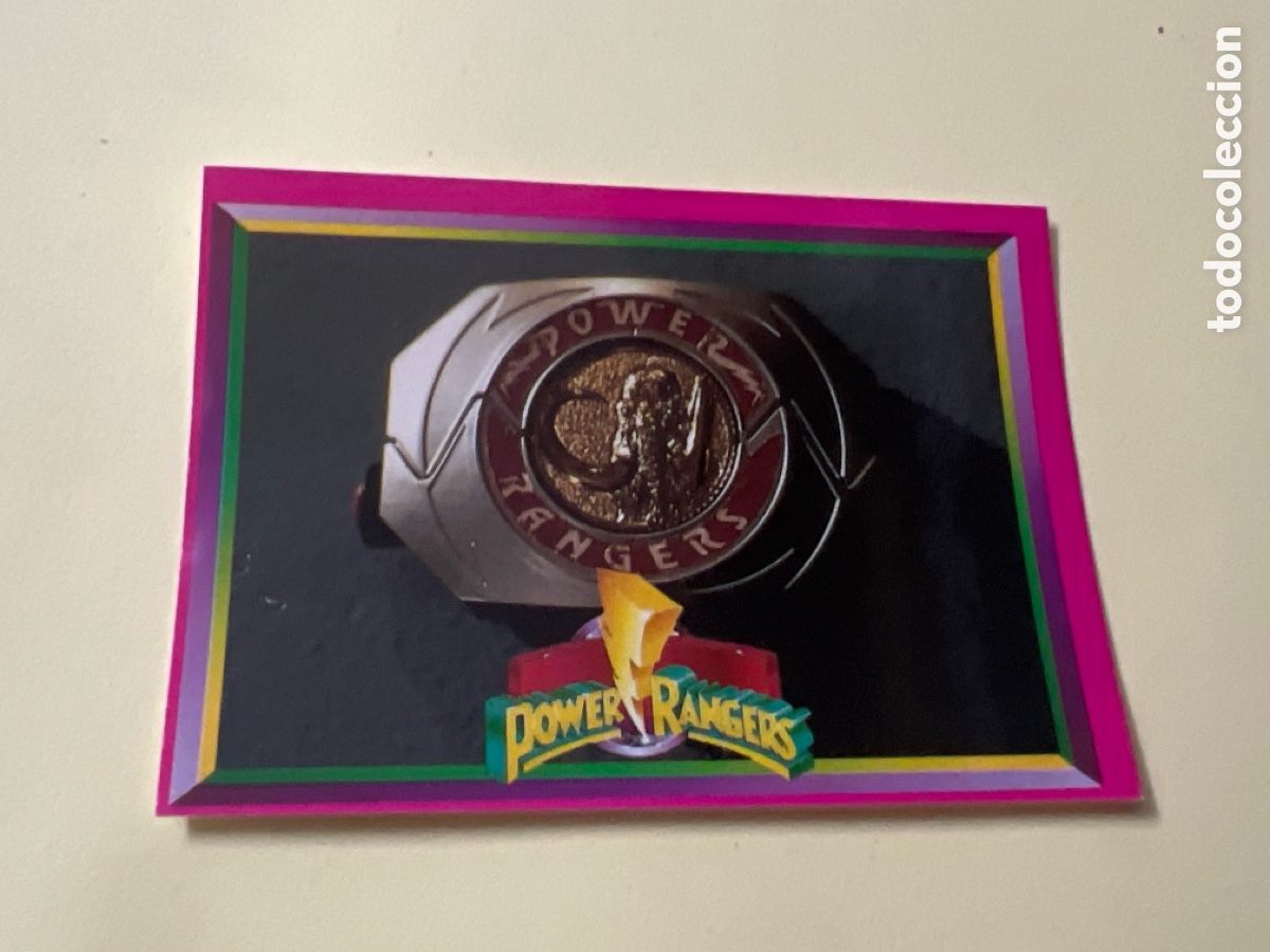 Coleccionismo cromos antiguos: E163. CROMO DE POWER RANGERS SIN PEGAR N&ordm; 57 A&Ntilde;O 1994 DEL ALBUM POWER RANGERS DE ESTE