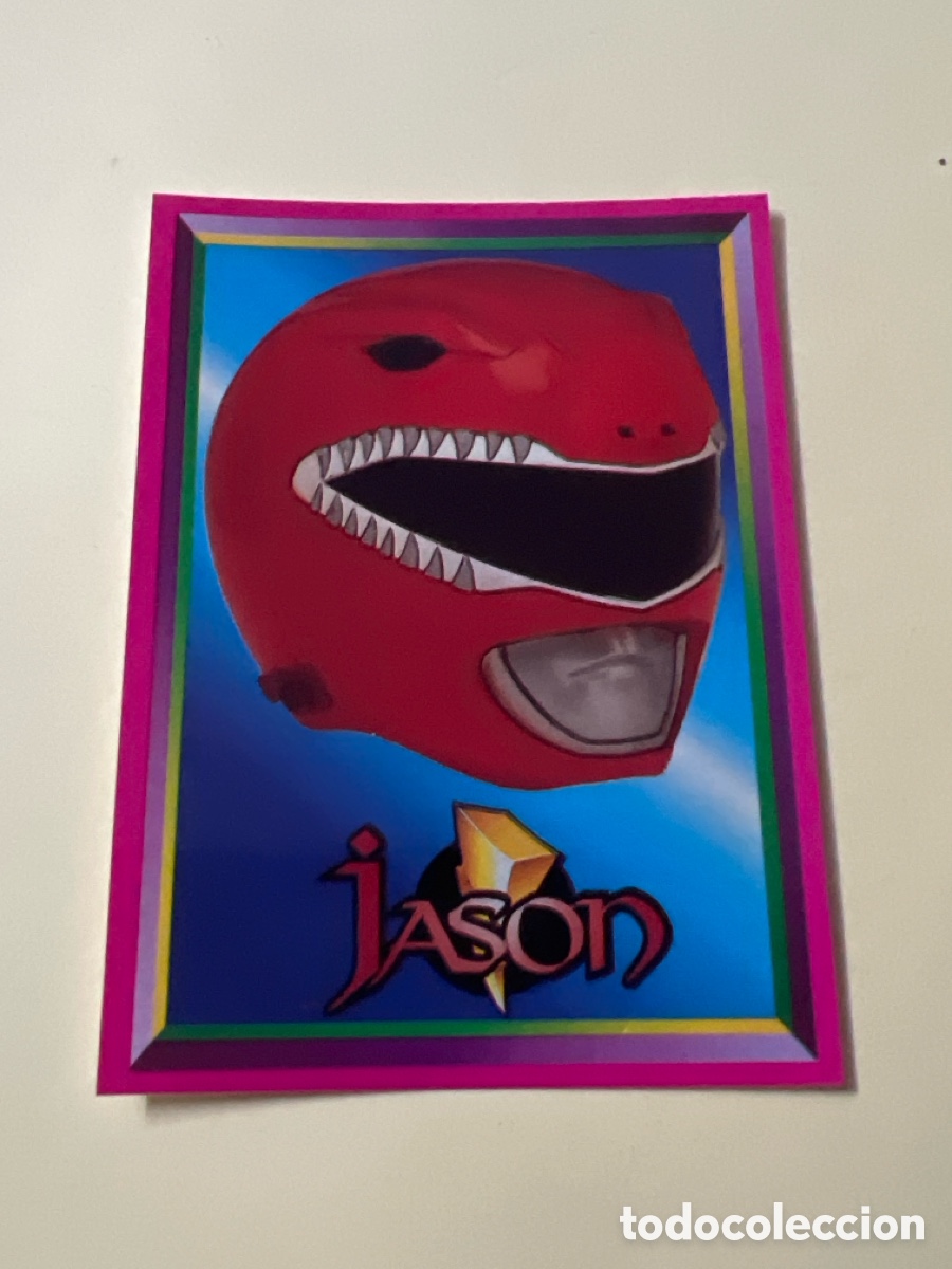 Colecionismo Cromos antigos: E166. CROMO DE POWER RANGERS SIN PEGAR N&ordm; 18 A&Ntilde;O 1994 DEL ALBUM POWER RANGERS DE ESTE