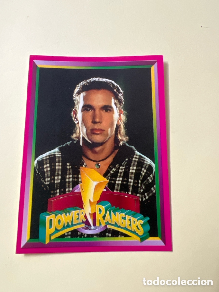 Collezionismo Figurine antiche: E168. CROMO DE POWER RANGERS SIN PEGAR N&ordm; 6. A&Ntilde;O 1994 DEL ALBUM POWER RANGERS DE ESTE