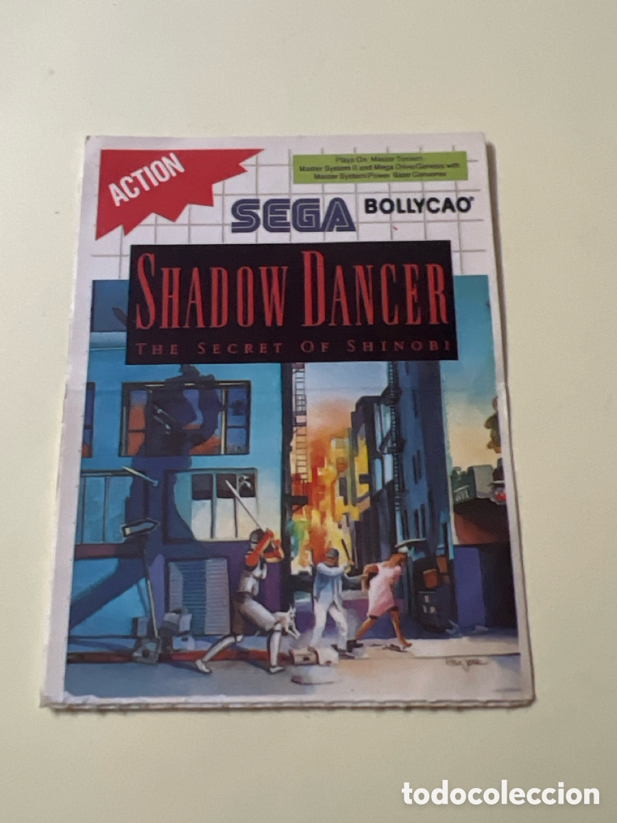 Coleccionismo cromos antiguos: E178. Cromo Bollycao sega Shadow Dancer The secrets of shinori