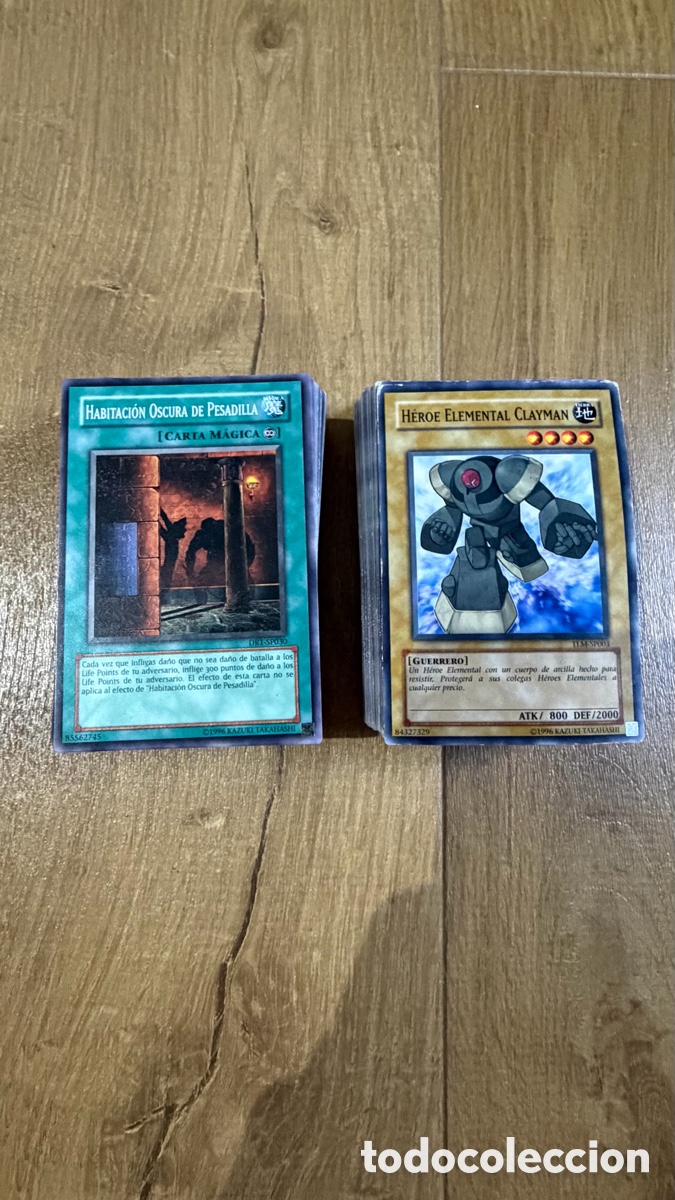 Coleccionismo cromos antiguos: Lote 186 cartas Yu-Gi-Oh! antiguas - sello plateado - espa&ntilde;ol
