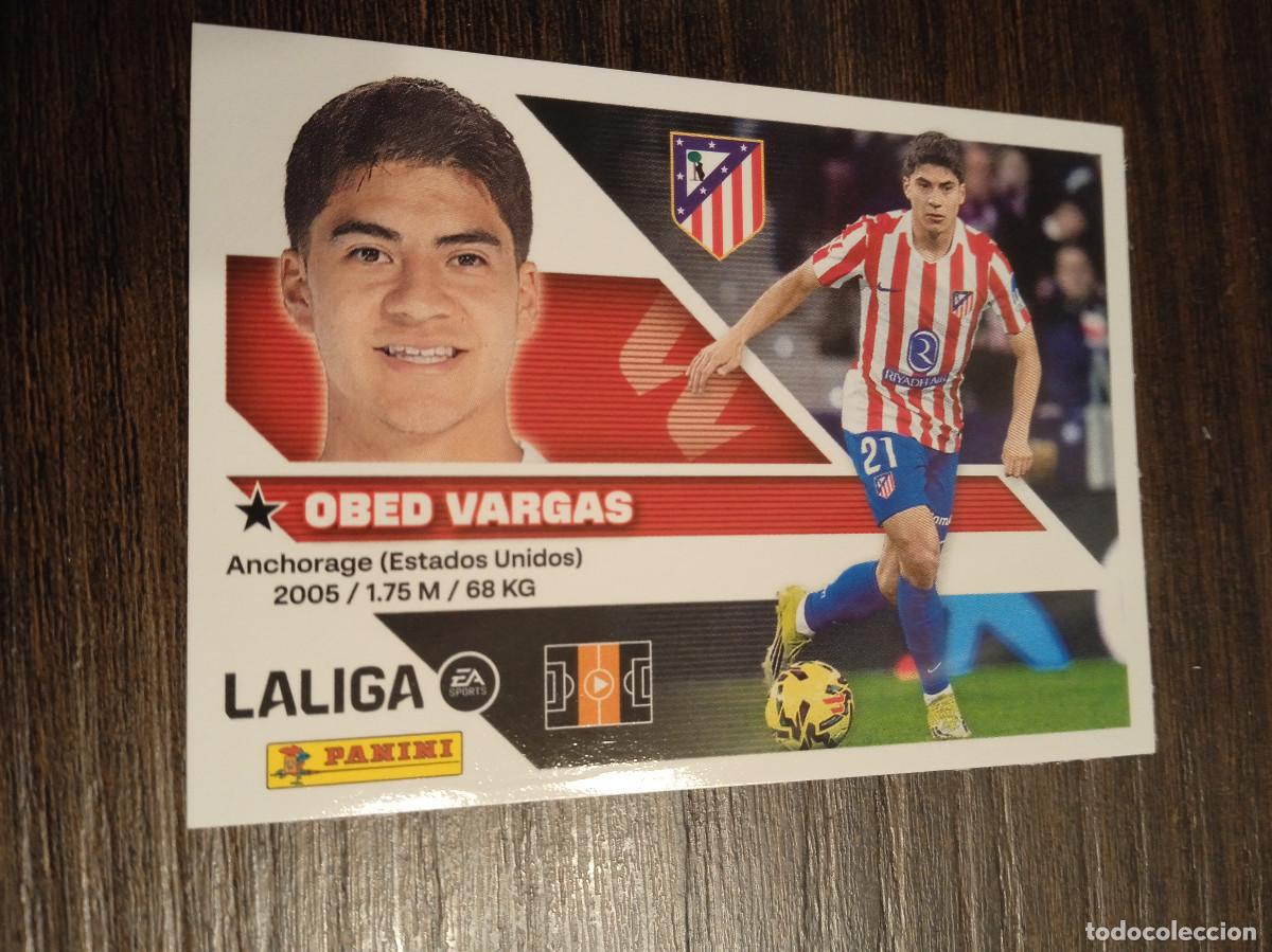 Coleccionismo cromos antiguos: Cromo Panini Liga Este 2026/2027 26/27 Atletico Madrid Obed Vargas 14 B