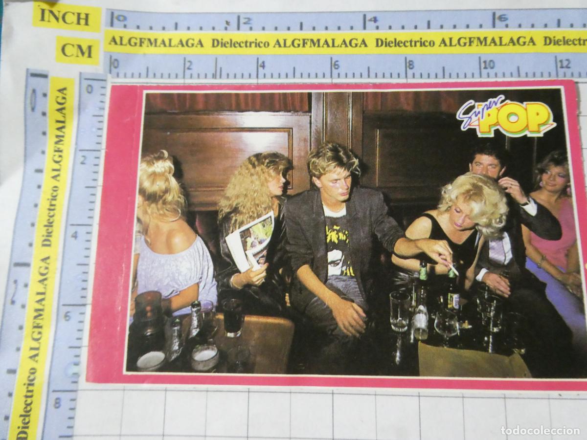 Coleccionismo cromos antiguos: CROMOS PEGATINAS SUPER POP. CANTANTES M&Uacute;SICA. 94 GRUPO DURAN DURAN? . 227