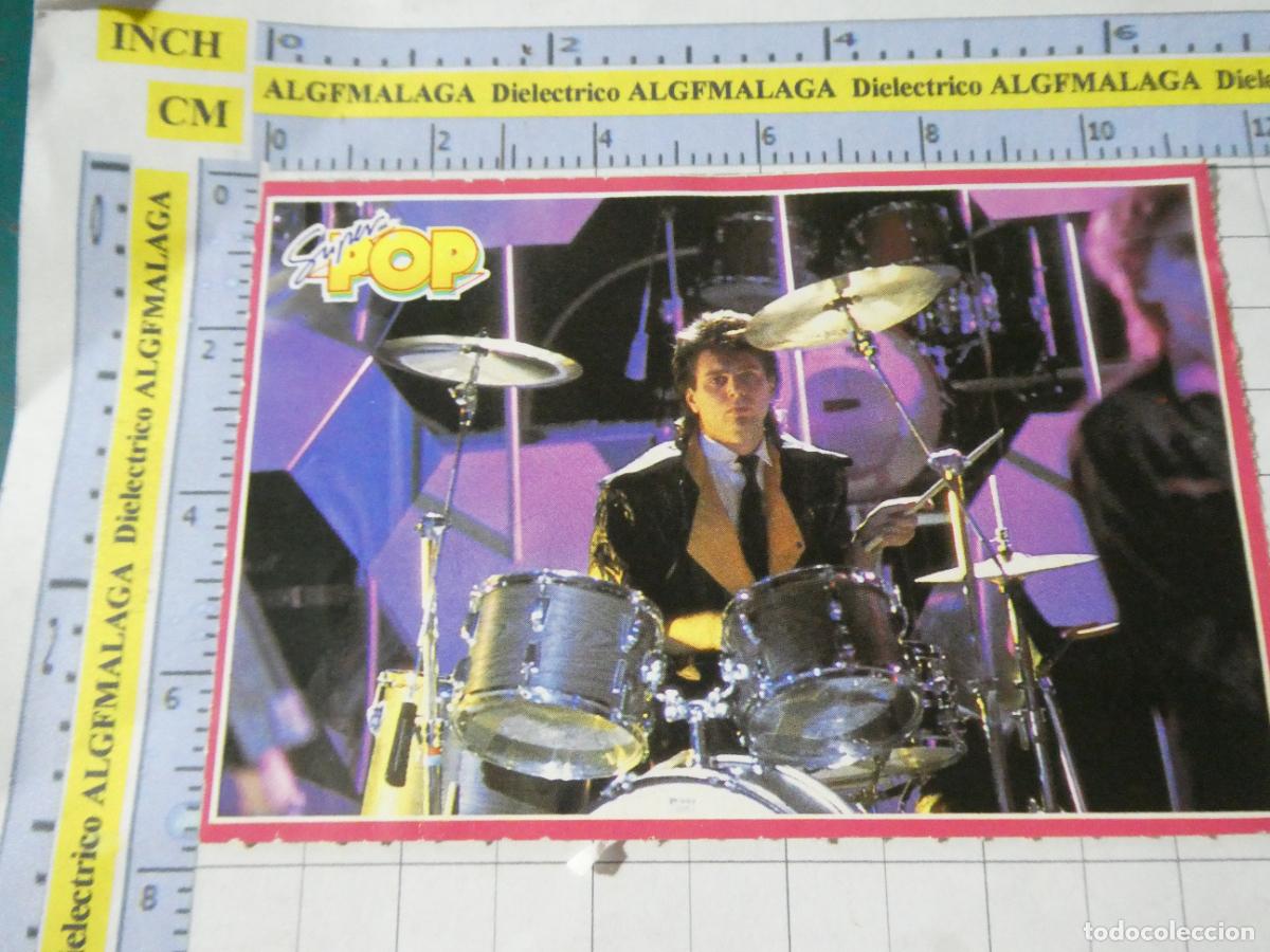 Coleccionismo cromos antiguos: CROMOS PEGATINAS SUPER POP. CANTANTES M&Uacute;SICA. 115 ROGER TAYLOR QUEEN? . 232