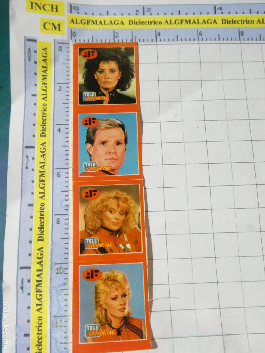 Coleccionismo cromos antiguos: CROMOS PEGATINAS TELE INDISCRETA. SERIE TV V INVASI&Oacute;N EXTRATERRESTRE. 244