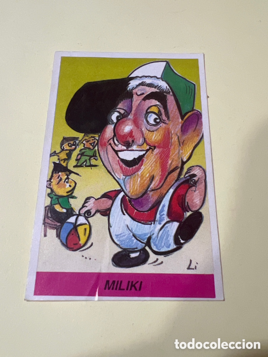 Coleccionismo cromos antiguos: E223. CROMO CARICATURAS ED. MILANO N&ordm; 135 MILIKI