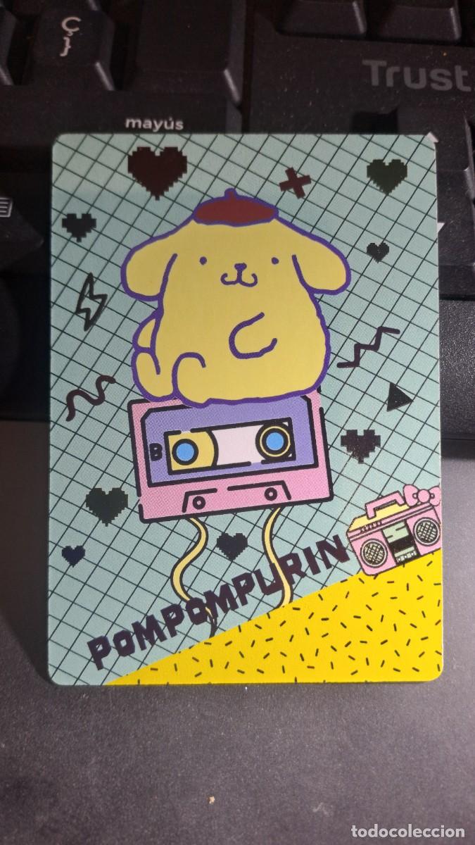 Coleccionismo cromos antiguos: CROMO 52 HELLO KITTY AND FRIENDS FUN TOGETHER! 52 POMPOMPURIN LET'S DANCE TRADING CARDS PANINI 2025