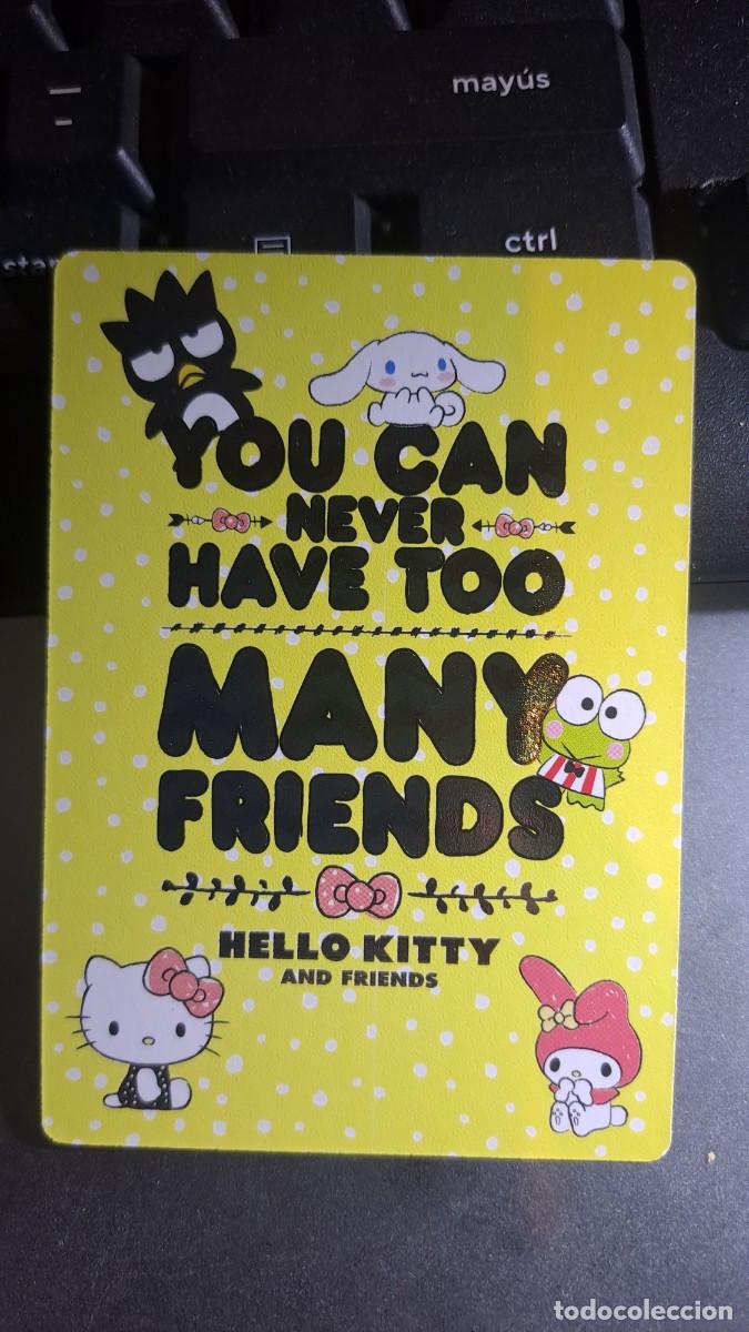 Coleccionismo cromos antiguos: CROMO 60 HELLO KITTY AND FRIENDS FUN TOGETHER! 60 TRAVEL AND FUN TRADING CARDS PANINI 2025