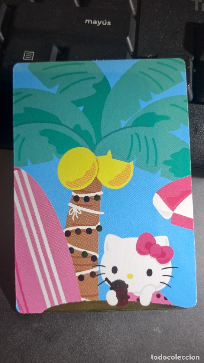 Coleccionismo cromos antiguos: CROMO 73 HELLO KITTY AND FRIENDS FUN TOGETHER! 73 AT THE SEASIDE TRADING CARDS PANINI 2025