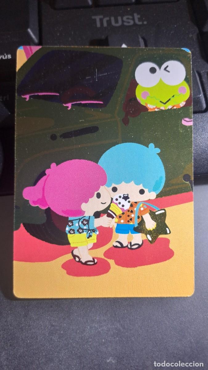 Coleccionismo cromos antiguos: CROMO 76 HELLO KITTY AND FRIENDS FUN TOGETHER! 76 AT THE SEASIDE TRADING CARDS PANINI 2025