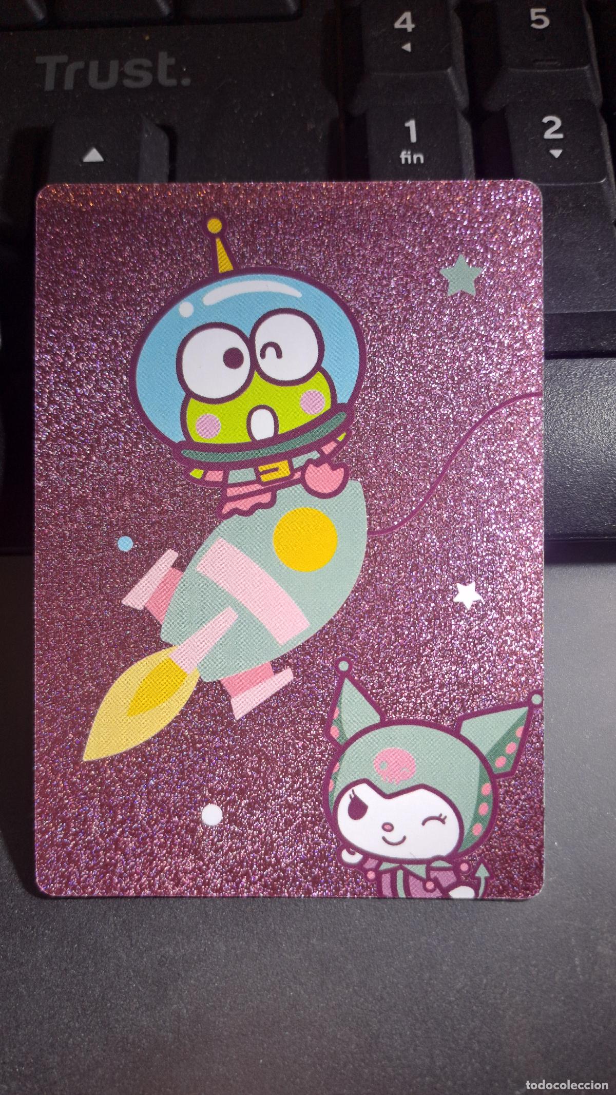Coleccionismo cromos antiguos: CROMO 91 HELLO KITTY AND FRIENDS FUN TOGETHER! 91 BRILLANTINA SPACE FRIENDS TRADING CARD PANINI 2025