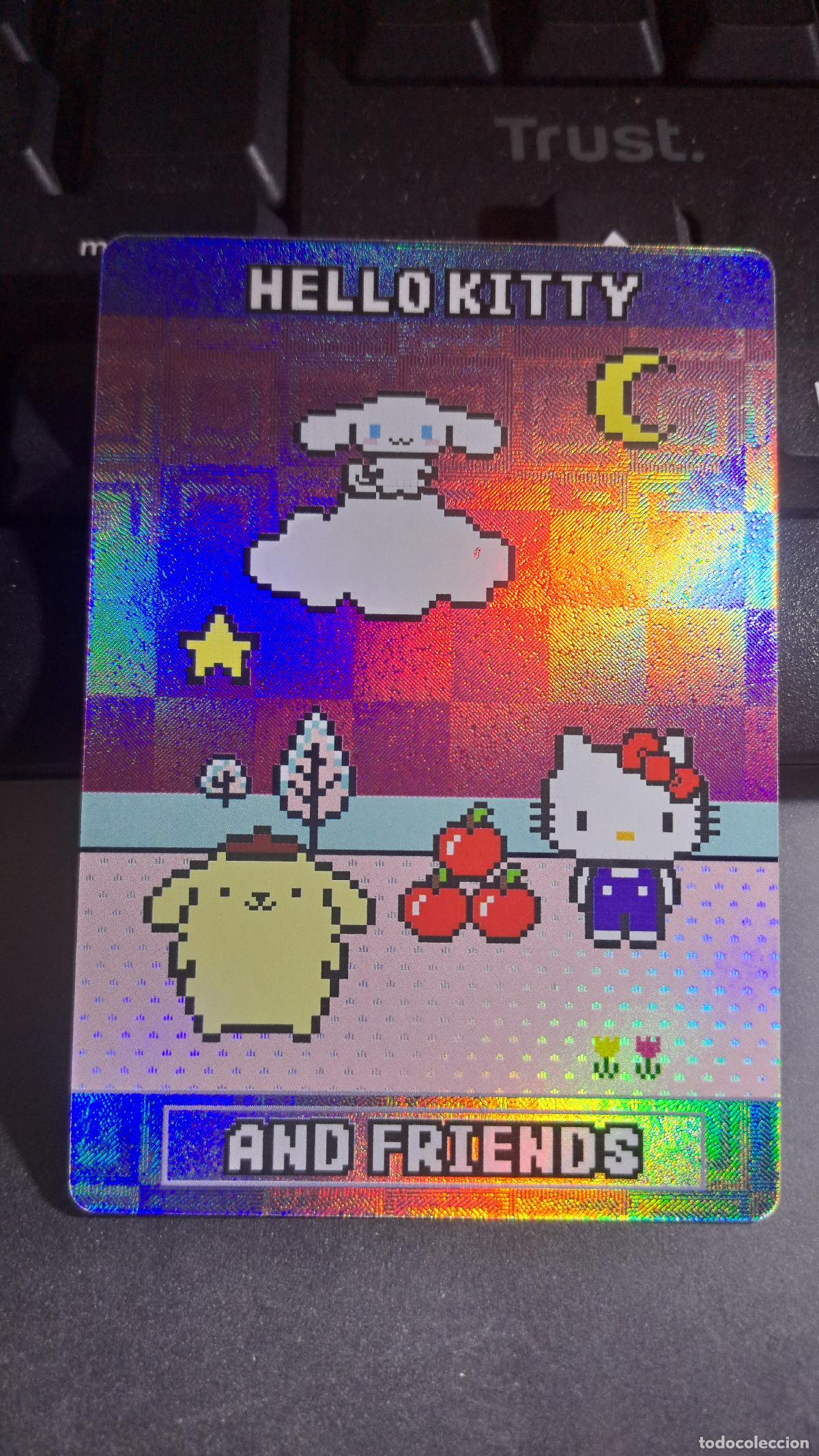 Coleccionismo cromos antiguos: CROMO 116 HELLO KITTY AND FRIENDS FUN TOGETHER! 116 BRILLO PLAY TOGETHER TRADING CARDS PANINI 2025