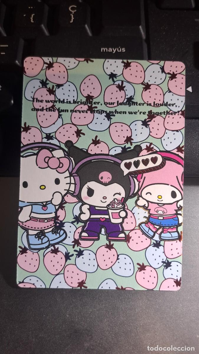 Coleccionismo cromos antiguos: CROMO 135 HELLO KITTY AND FRIENDS FUN TOGETHER! 135 POP PARTY TRADING CARDS PANINI 2025