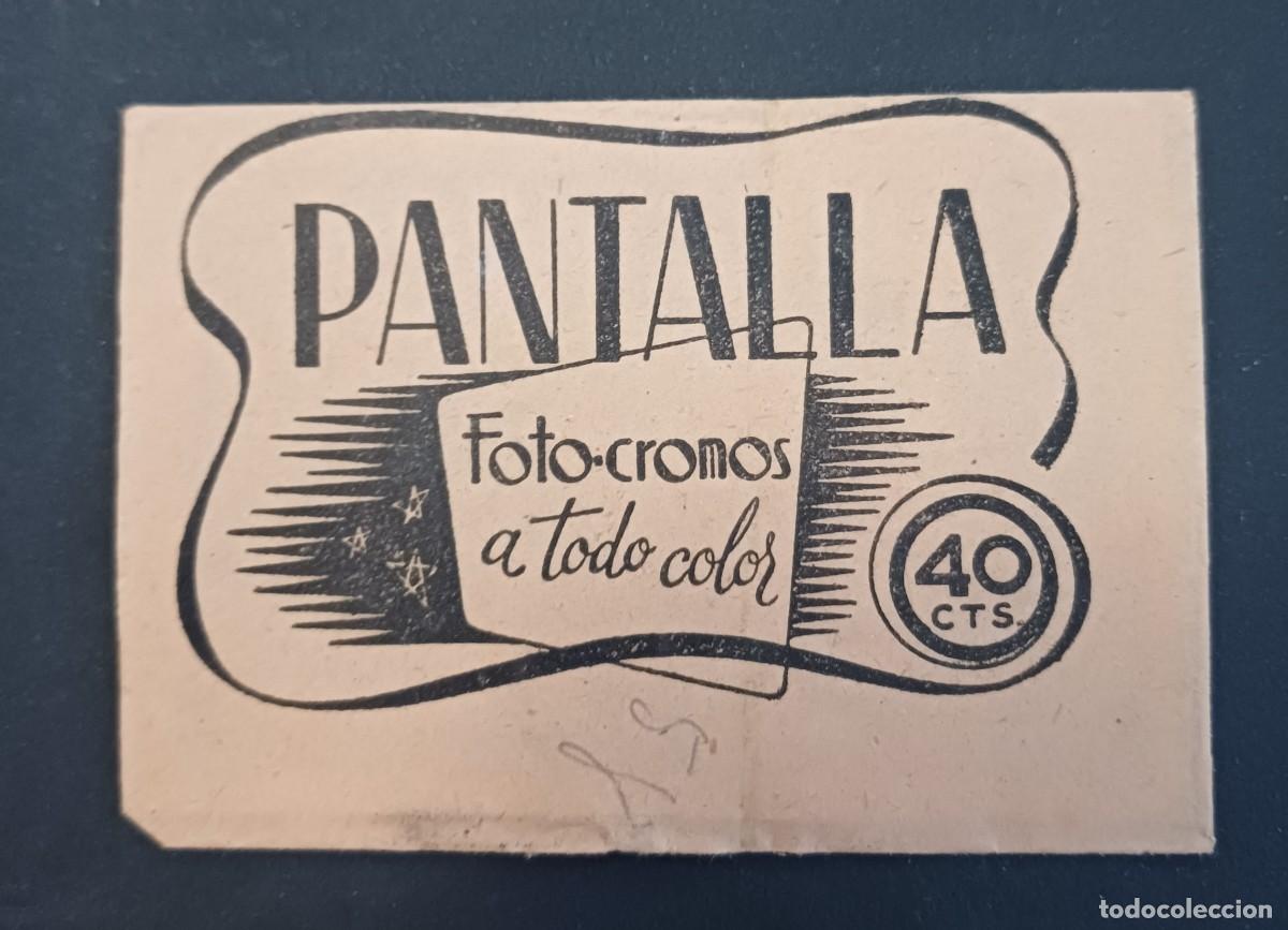 Coleccionismo cromos antiguos: SOBRE CROMOS SIN ABRIR PANTALLA FOTO-CROMOS A TODO COLOR ESTRELLAS, MUY RARO