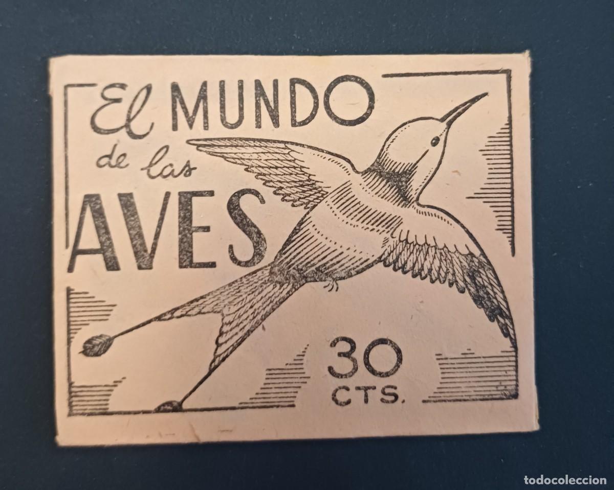 Coleccionismo cromos antiguos: SOBRE DE CROMOS SIN ABRIR EL MUNDO DE LAS AVES FERCA, PERFECTO ESTADO
