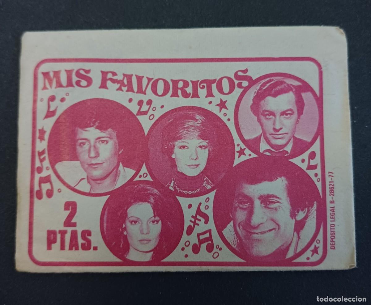 Coleccionismo cromos antiguos: SOBRE DE CROMOS SIN ABRIR, MIS FAVORITOS, RUIZ ROMERO, PERFECTO ESTADO