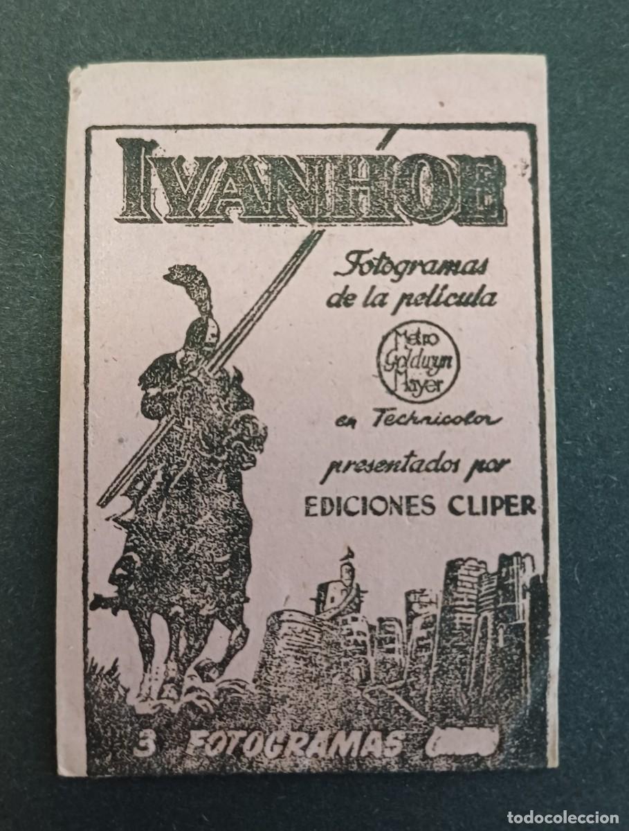 Coleccionismo cromos antiguos: SOBRE DE CROMOS SIN ABRIR, IVANHOE, CLIPER, PERFECTO ESTADO