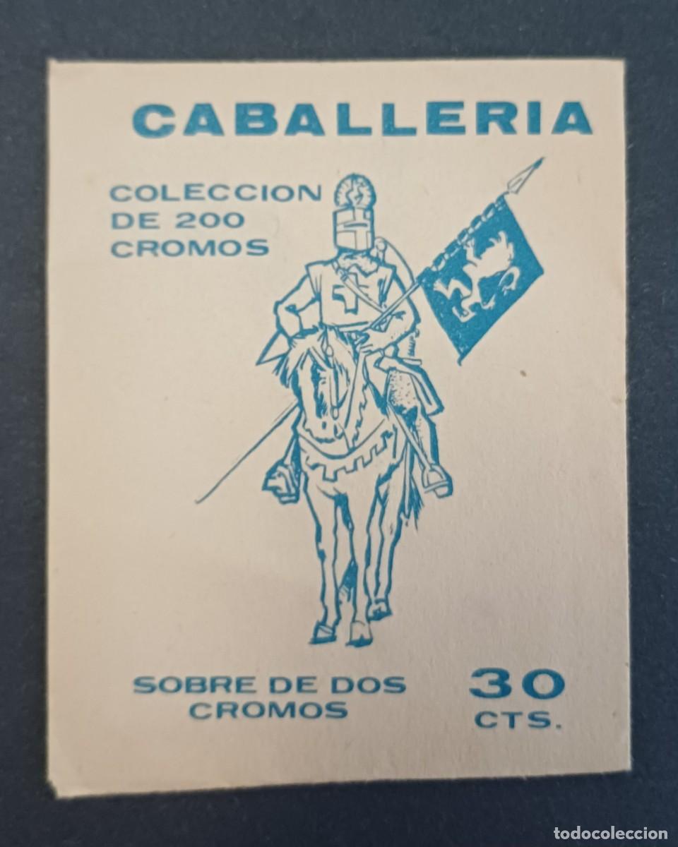 Coleccionismo cromos antiguos: SOBRE DE CROMOS SIN ABRIR, CABALLERIA, RUIZ ROMERO, PERFECTO ESTADO