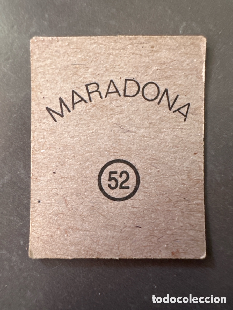 Coleccionismo cromos antiguos: CROMO PUZZLE MARADONA N&Uacute;M. 52 - Foto 2