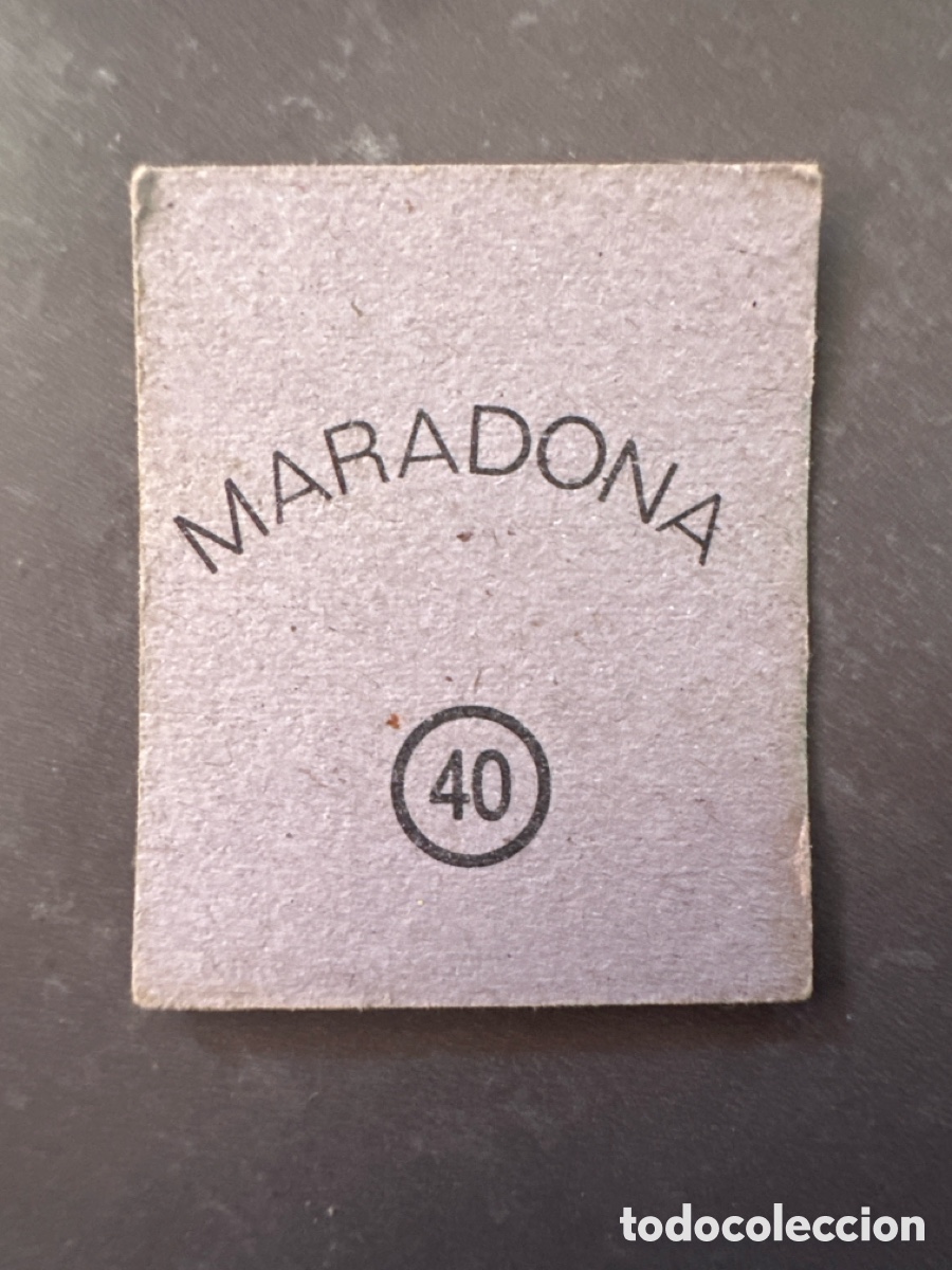 Coleccionismo cromos antiguos: CROMO PUZZLE MARADONA N&Uacute;M. 40 - Foto 2