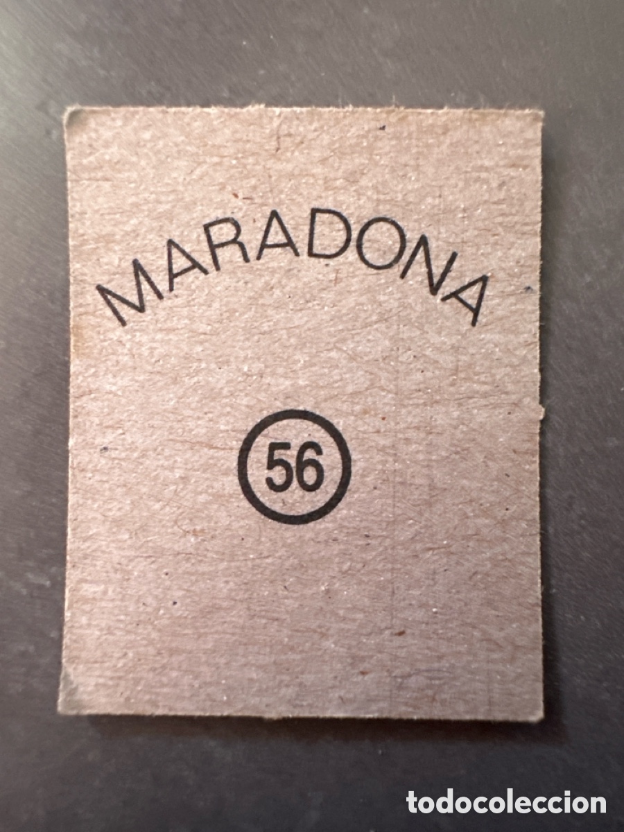 Coleccionismo cromos antiguos: CROMO PUZZLE MARADONA N&Uacute;M. 56 - Foto 2