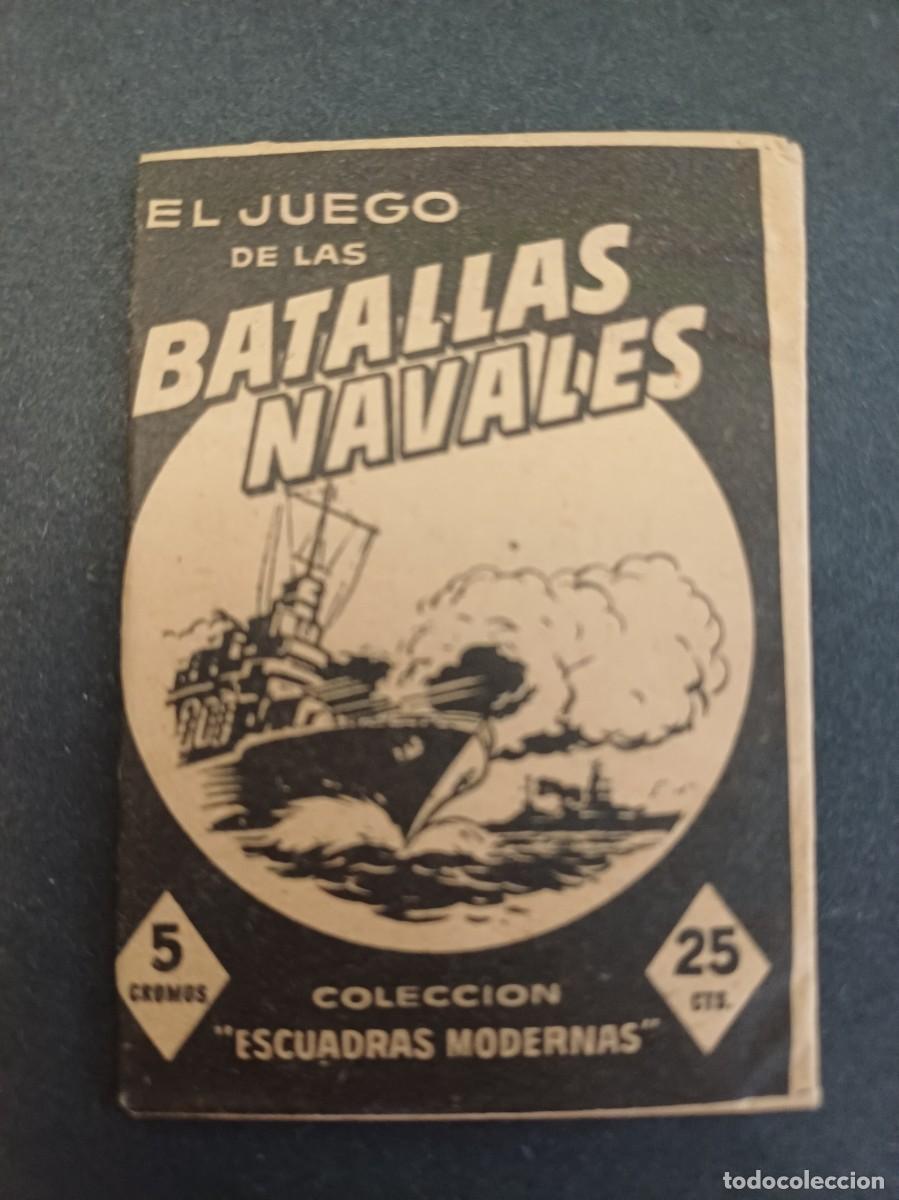Coleccionismo cromos antiguos: SOBRE DE CROMOS SIN ABRIR, BATALLAS NAVALES, ESCUADRAS MODERNAS, PERFECTO ESTADO