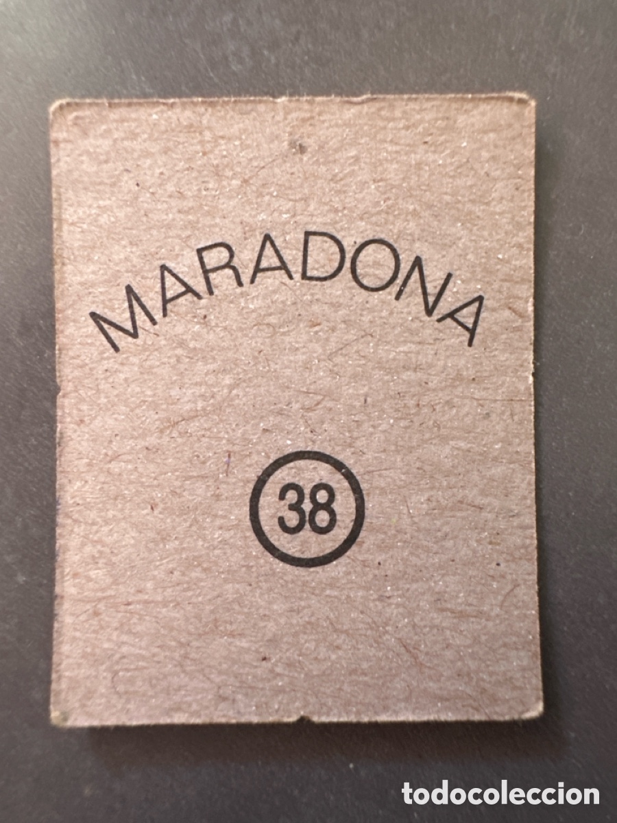 Coleccionismo cromos antiguos: CROMO PUZZLE MARADONA N&Uacute;M. 38 - Foto 2
