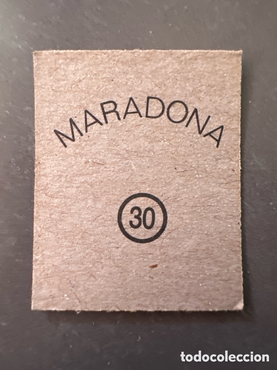 Coleccionismo cromos antiguos: CROMO PUZZLE MARADONA N&Uacute;M. 30 - Foto 2