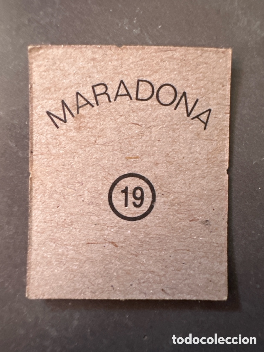 Coleccionismo cromos antiguos: CROMO PUZZLE MARADONA N&Uacute;M. 19 - Foto 2