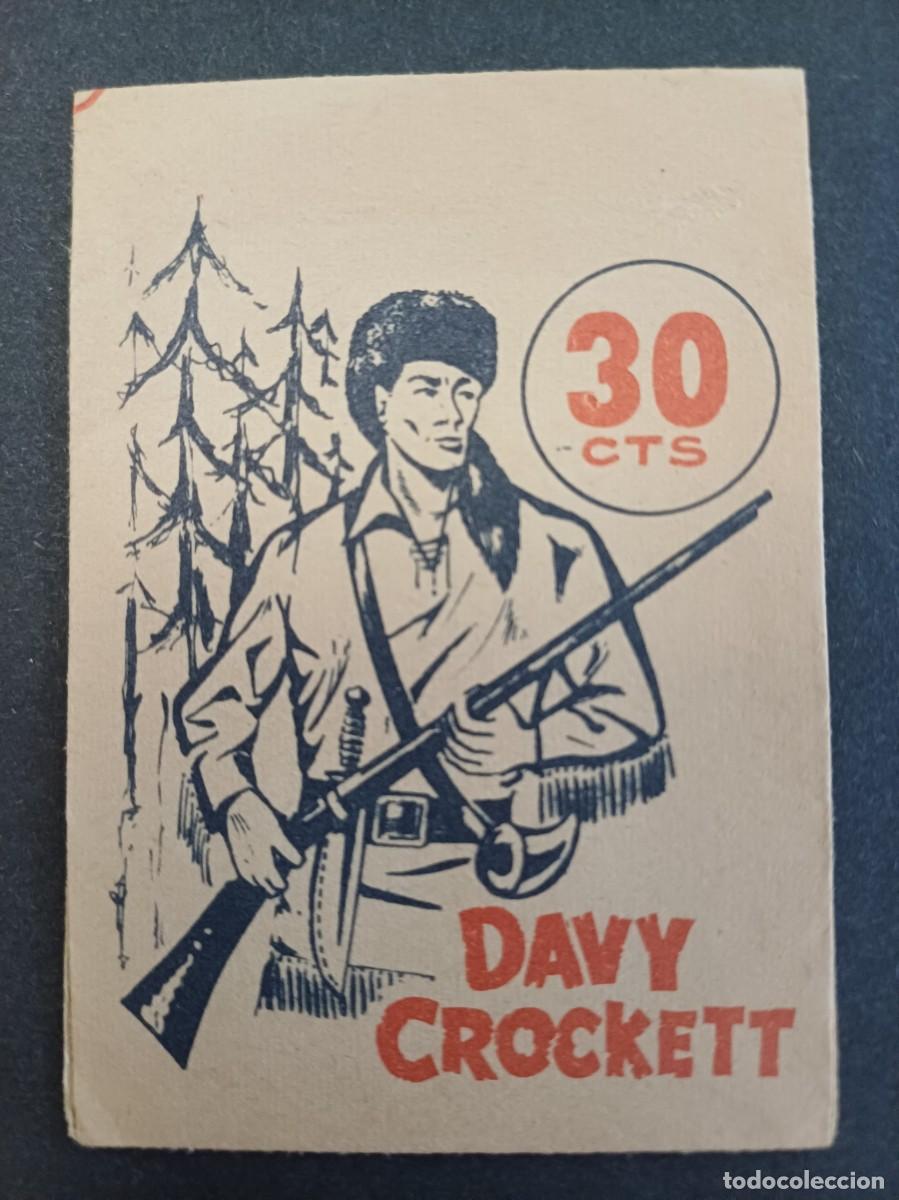 Coleccionismo cromos antiguos: SOBRE DE CROMOS SIN ABRIR, DAVY CROCKETT, RUIZ ROMERO, PERFECTO ESTADO