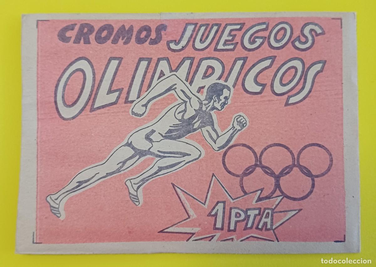 Coleccionismo cromos antiguos: SOBRE DE CROMOS SIN ABRIR, JUEGOS OLIMPICOS, DIFUSORA CULTURA, PERFECTO ESTADO