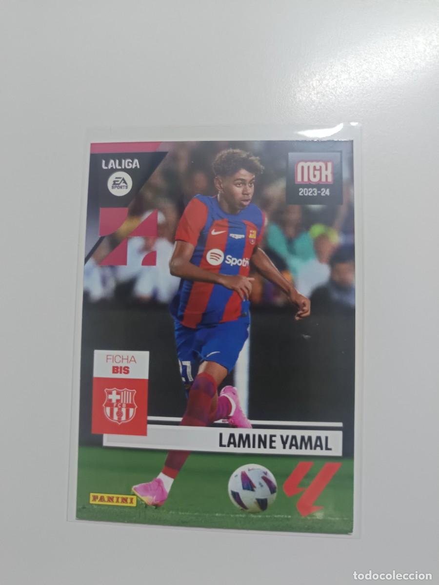 Coleccionismo cromos antiguos: Dos Cromos roockie Lamine Yamal