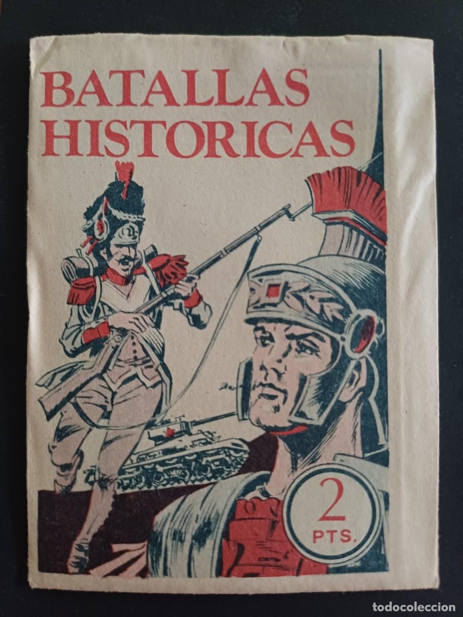 Sammeln alte Sammelbilder: SOBRE DE CROMOS BATALLAS HISTORICAS , DIFUSORA DE CULTURA, PERFECTO ESTADO