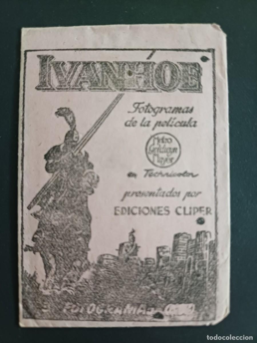 Coleccionismo cromos antiguos: SOBRE DE CROMOS SIN ABRIR, IVANHOE, CLIPER, PERFECTO ESTADO