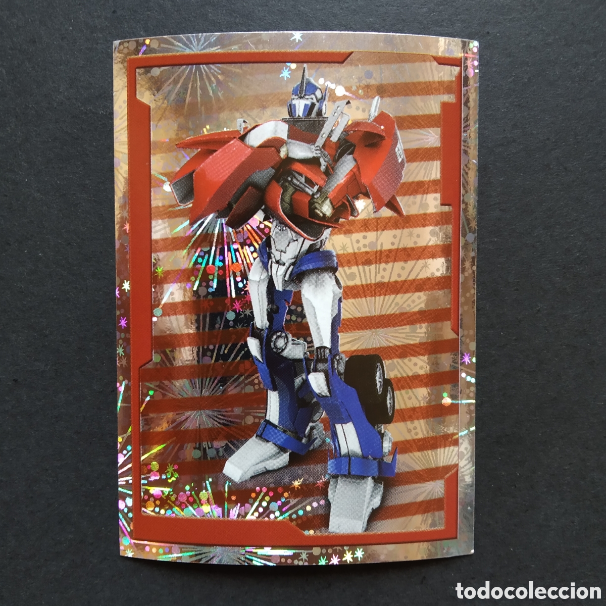 Coleccionismo cromos antiguos: CROMO - N&ordm; 010 - TRANSFORMERS PRIME - PANINI - A&Ntilde;O 2011