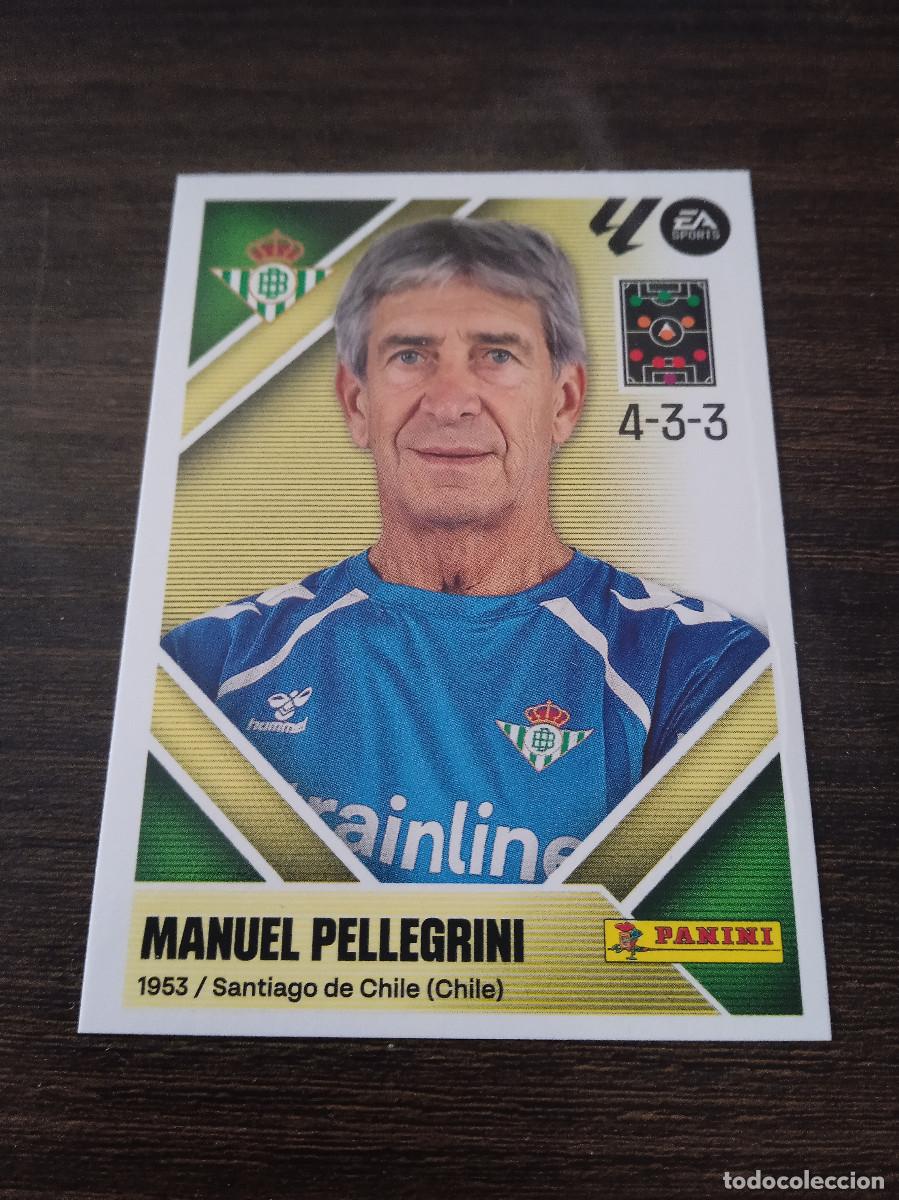 Coleccionismo cromos antiguos: Cromo Panini Liga Este 2026/2027 26/27 Real Betis Manuel Pellegrini 2